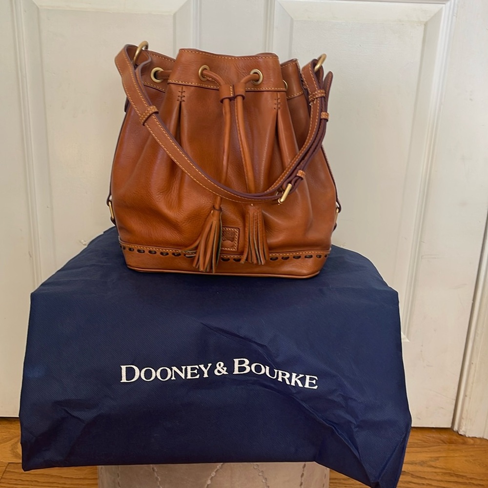 Dooney and Bourke florentine bucket bag